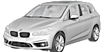 BMW F45 U3174 Fault Code